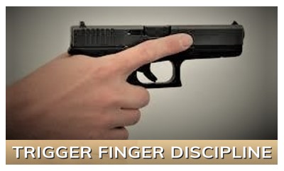 An image of the four gun safety rules
